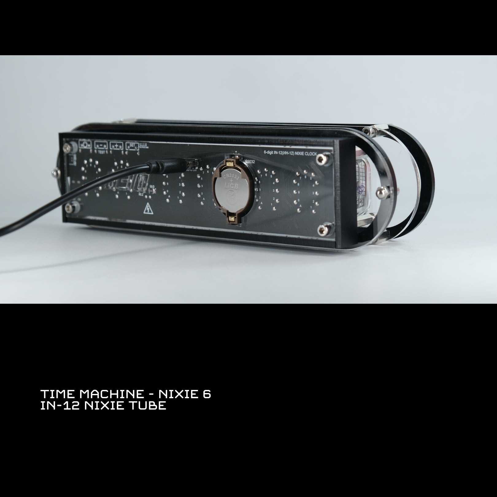 TIME MACHINE - NIXIE 6｜ニキシー管時計 – 830時計店