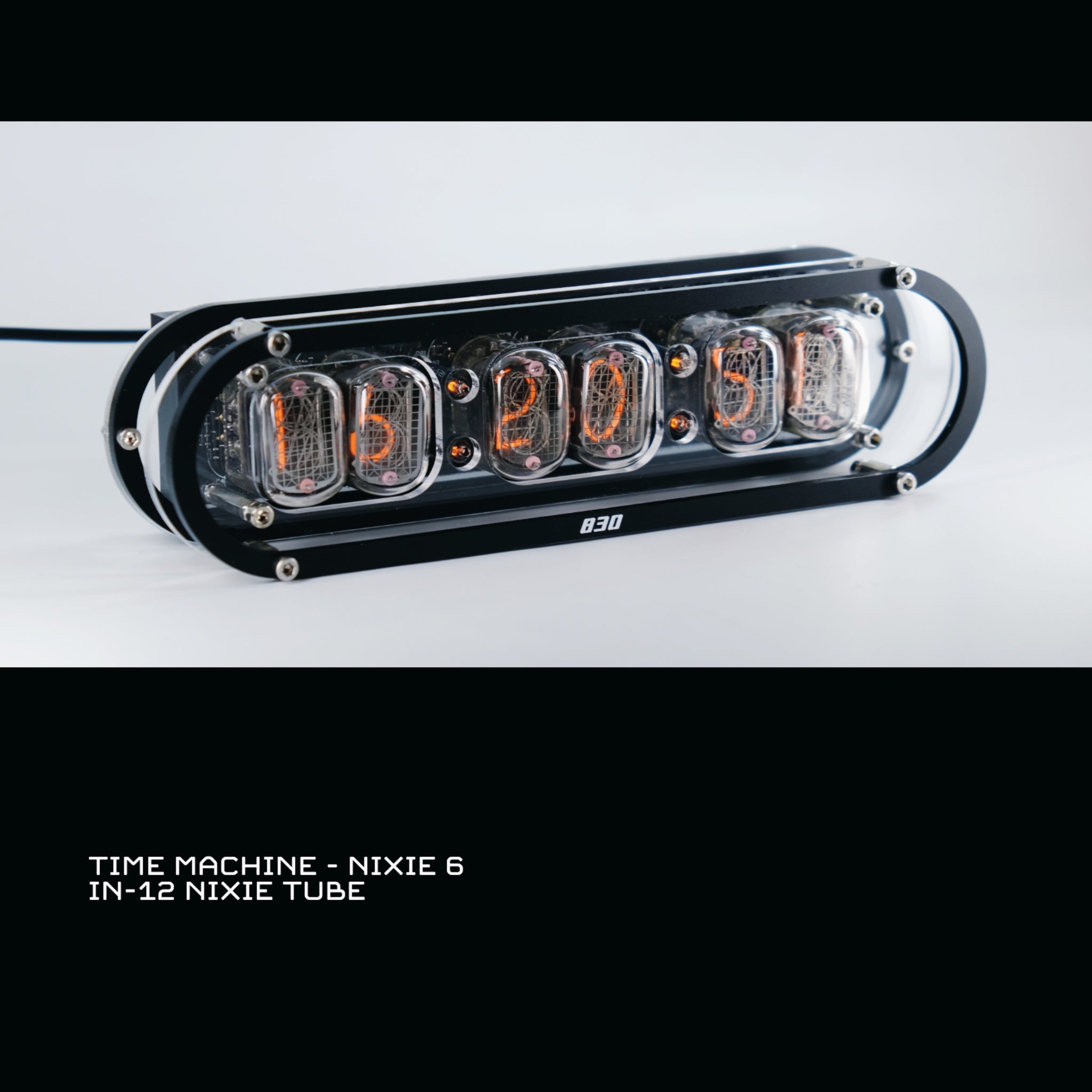 TIME MACHINE - NIXIE 6｜ニキシー管時計 – 830時計店