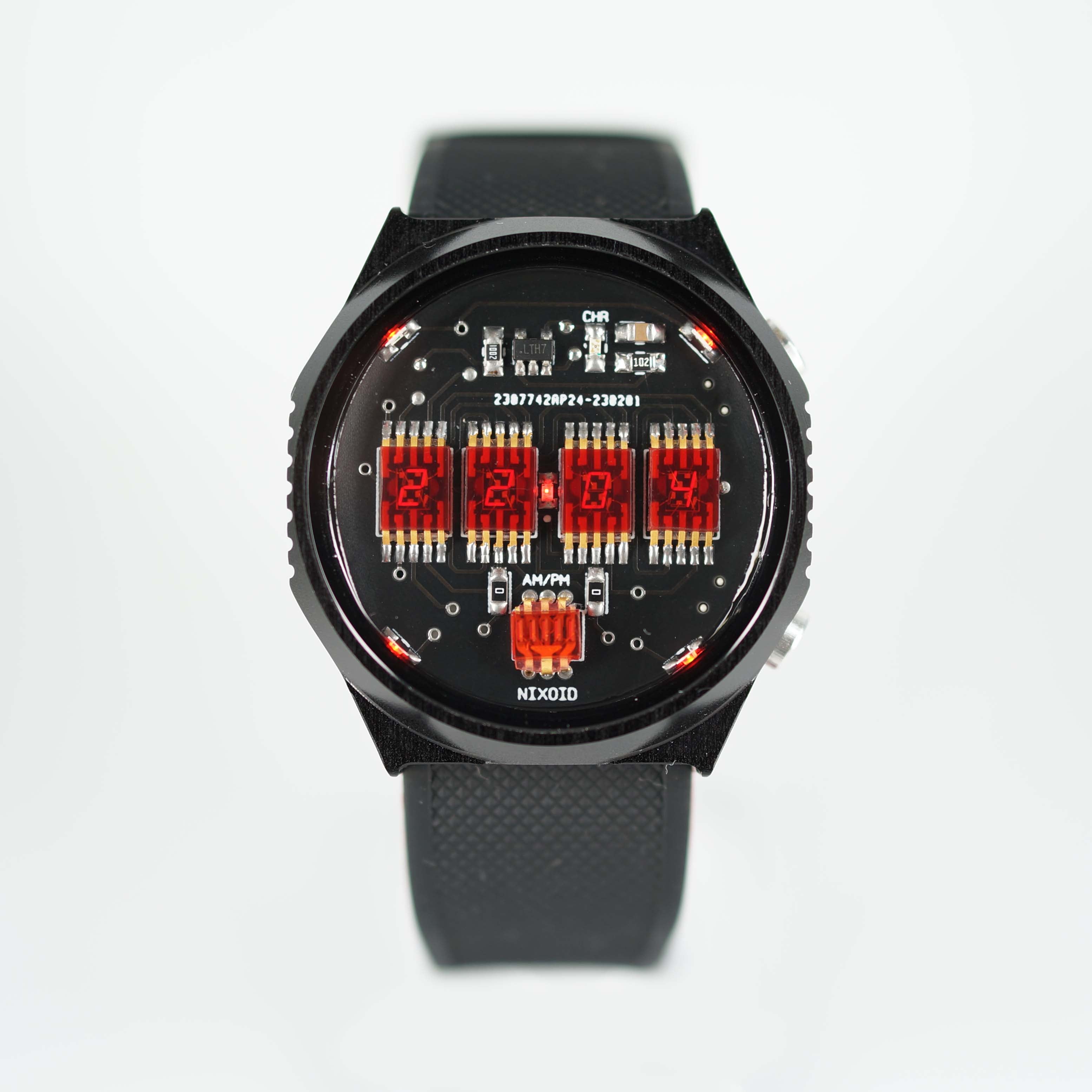 RETRO LED WATCH :: RED LASER – 830時計店