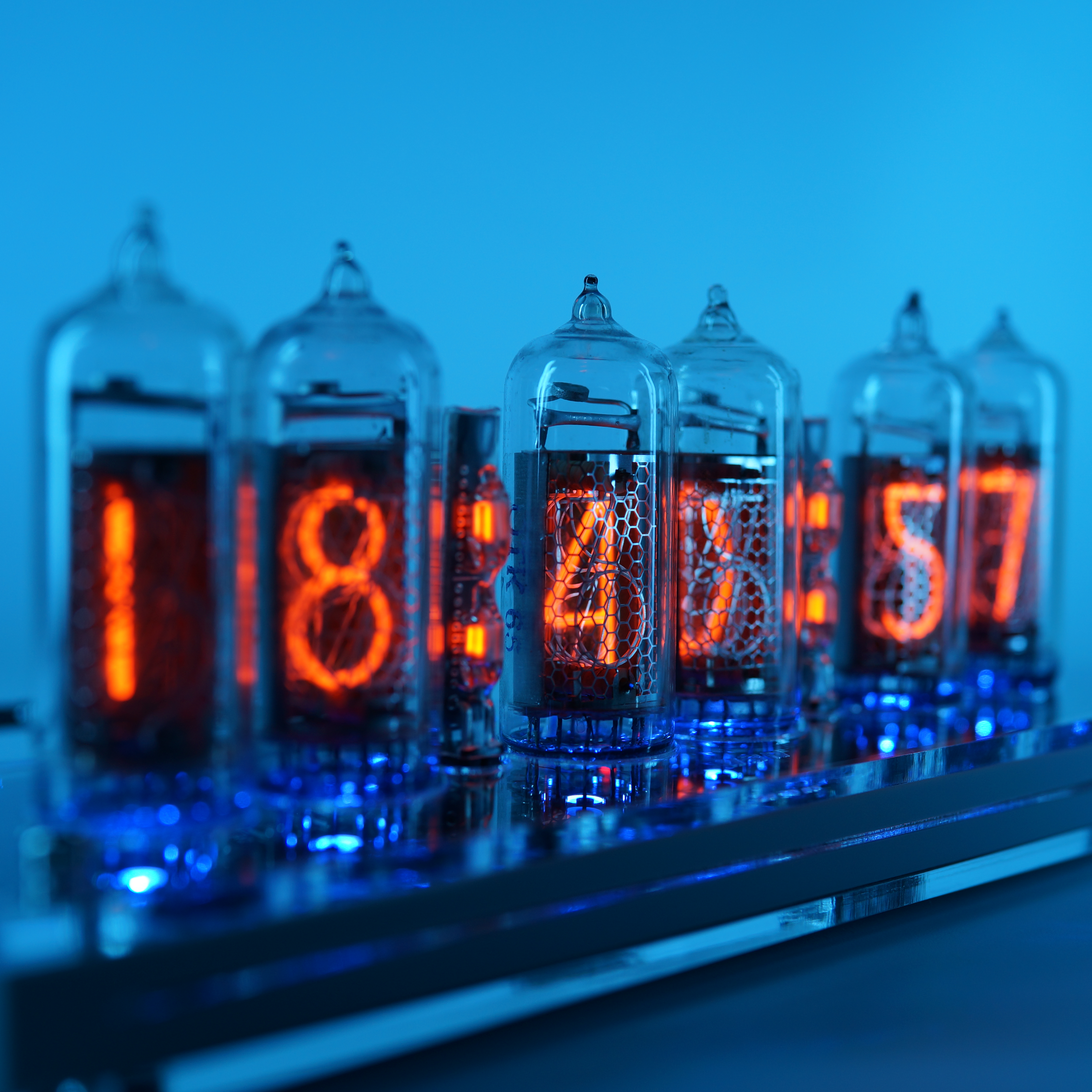 受注生産:TIME MACHINE NIXIE IN-14 ニキシー管時計 – 830時計店 受注生産:TIME MACHINE NIXIE IN-14 ニキシー管時計 – 830時計店