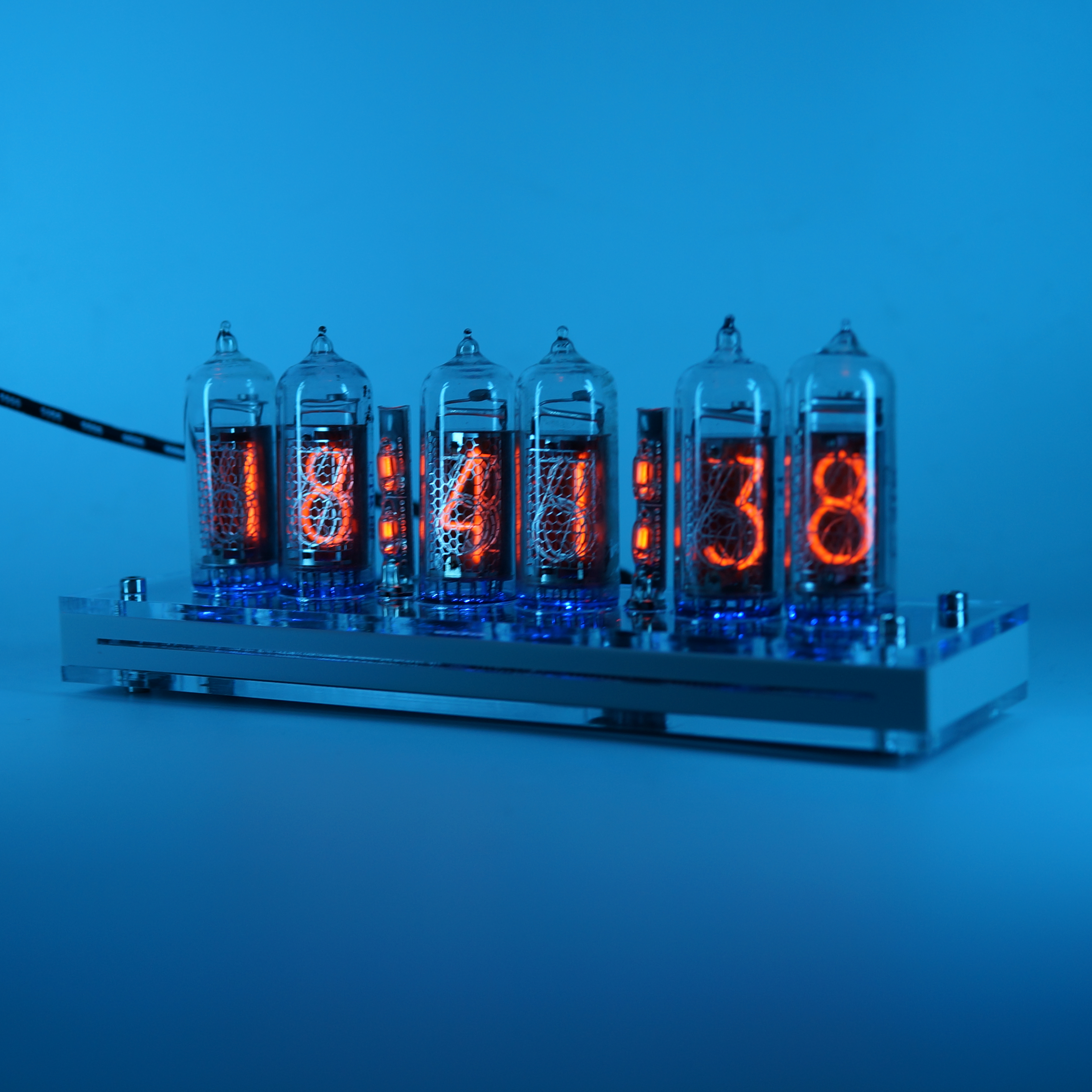 受注生産:TIME MACHINE NIXIE IN-14 ニキシー管時計 – 830時計店 受注生産:TIME MACHINE NIXIE IN-14 ニキシー管時計 – 830時計店