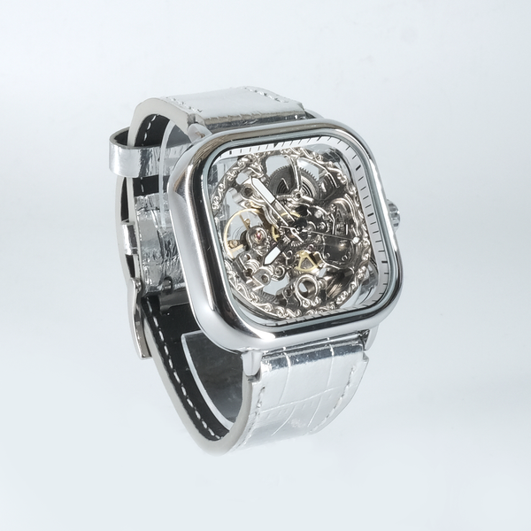 LUXURY WATCH - SILVER EDITION：機械式腕時計