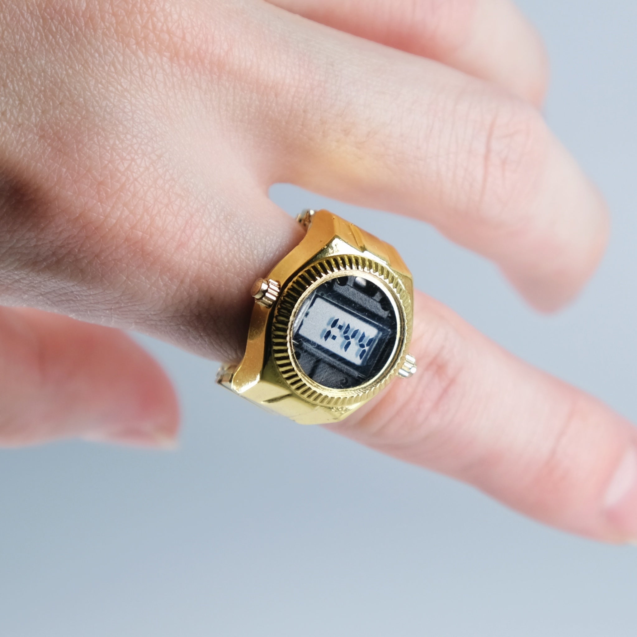 時計  Originals Digital Ring Watch Gold DIGITAL RING WATCH｜デジタル 指時計 – 830時計店