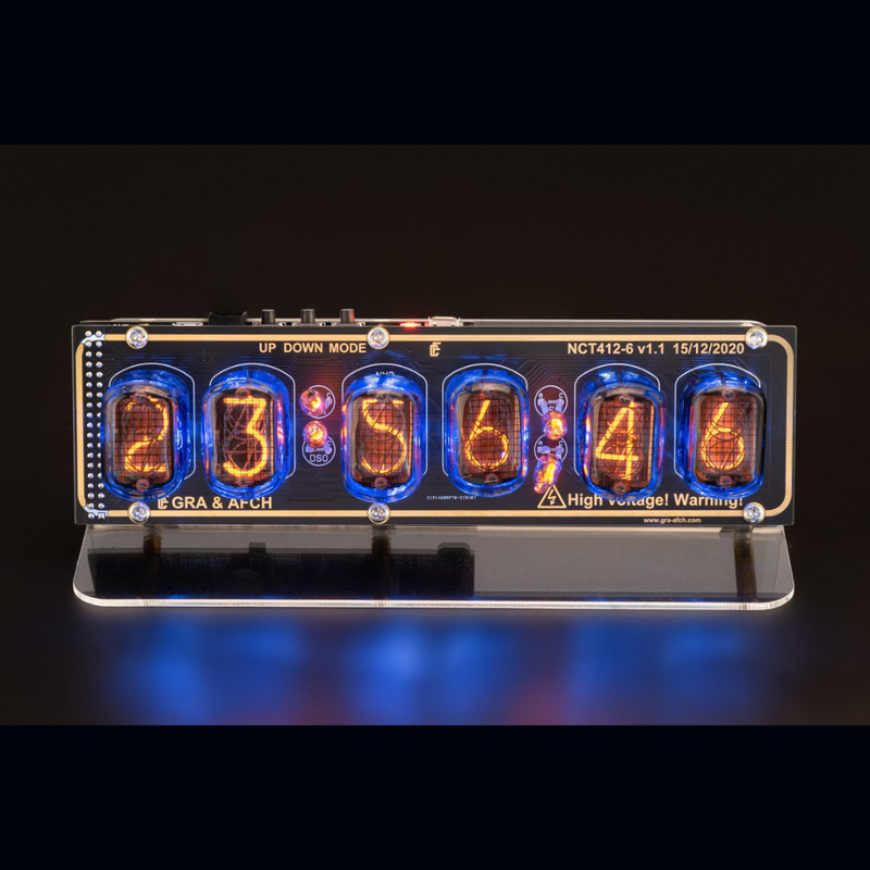 Nixie Tubes Clock - GRA&AFCH｜ニキシー管時計