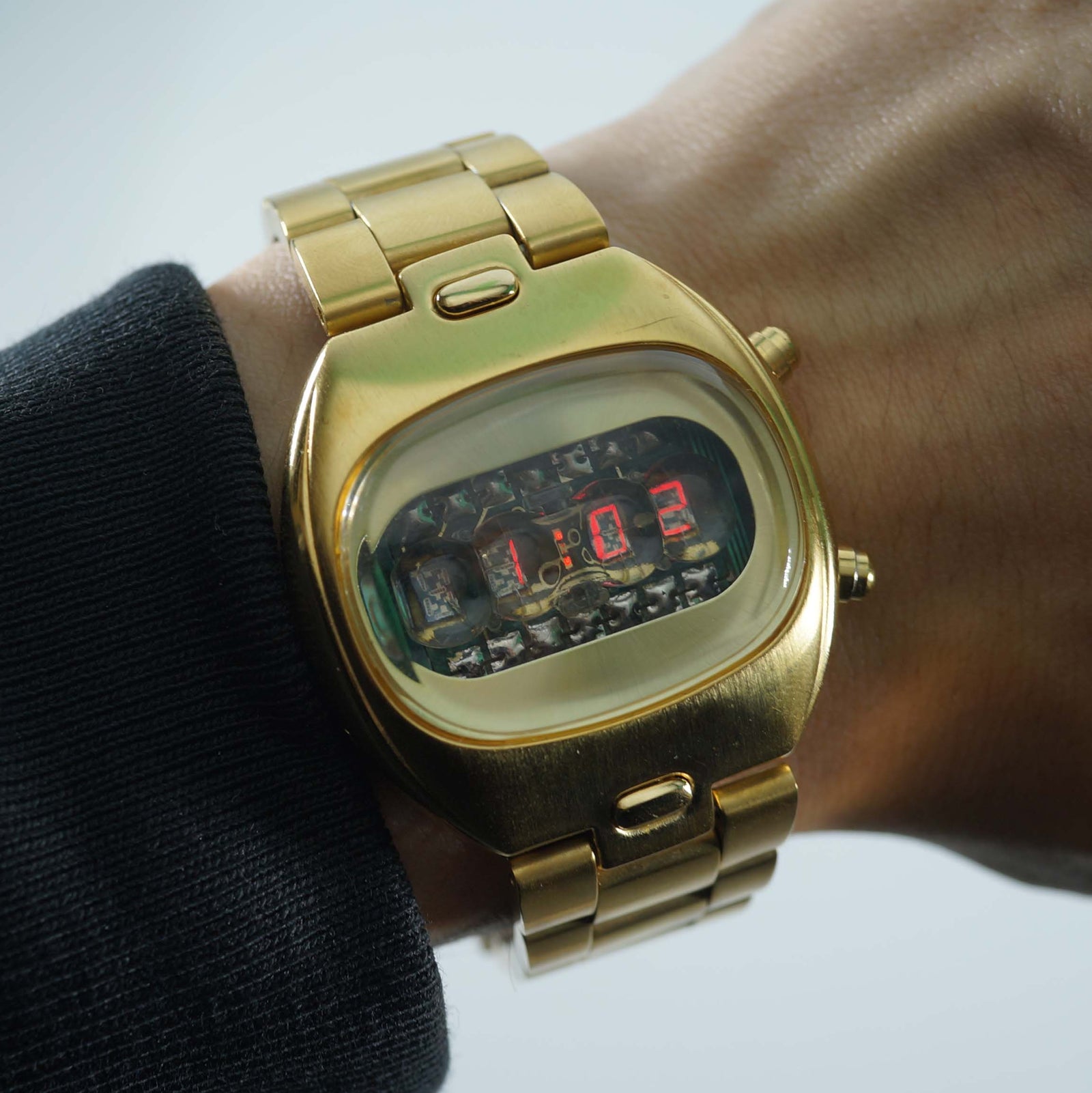 LED Computer Watch 2|EA102|70s Retro Future | 腕時計 デジタル レトロフューチャー 近未来 ハイテク ビンテージ