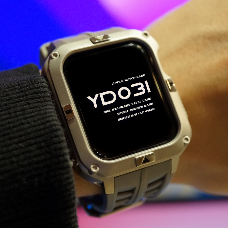 YD031 T-ENGINE｜Boîtier Apple Watch｜Série 6/5/4/SE 44 mm
