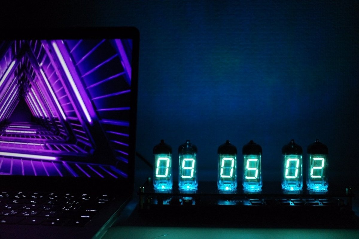 受注：TIME MACHINE - VFD｜VFD真空管時計 – 830時計店